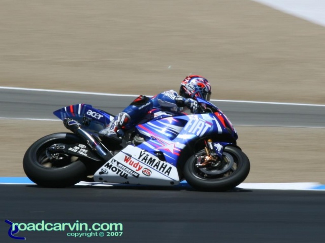 2007 Red Bull U.S. Grand Prix - Colin Edwards - Turn 2